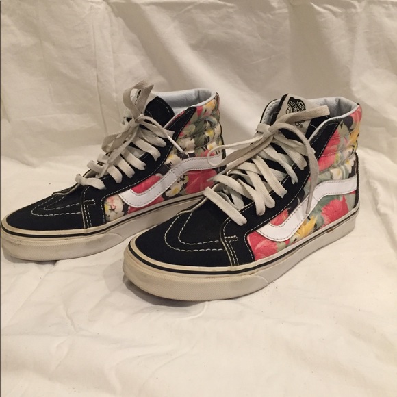 ladies high top vans